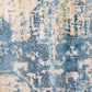 Raffia Rug 2367 Blue colour.