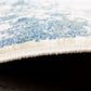 Raffia Rug 2367 Blue colour.