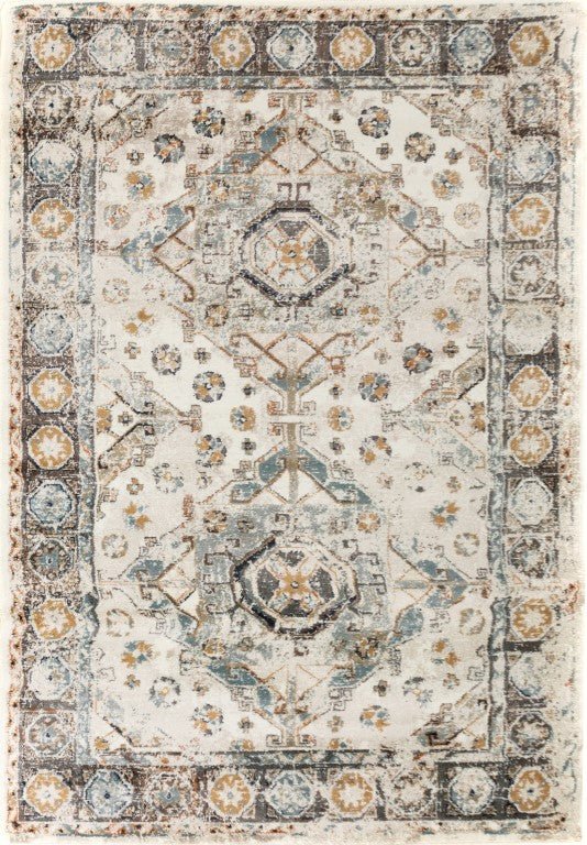 Raffia rug Mat 1336 Ice.