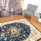 Raffia Rug 1332 Navy.