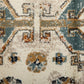Raffia rug Mat 1336 Ice.