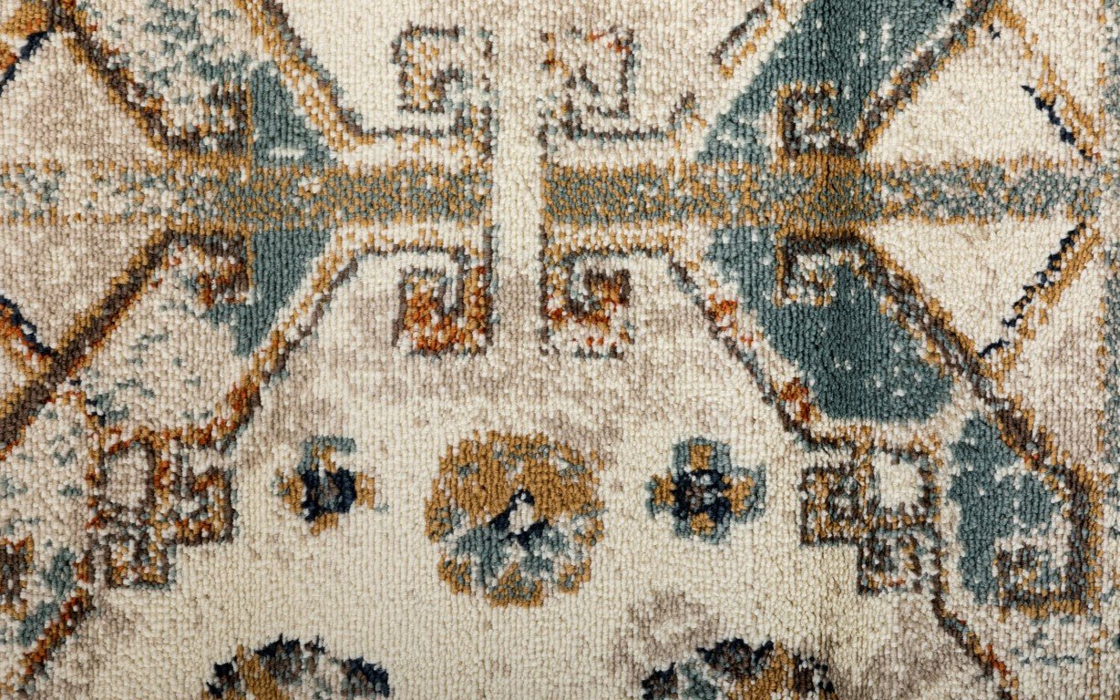 Raffia rug Mat 1336 Ice.