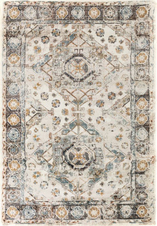 Raffia rug Mat 1336 Ice.