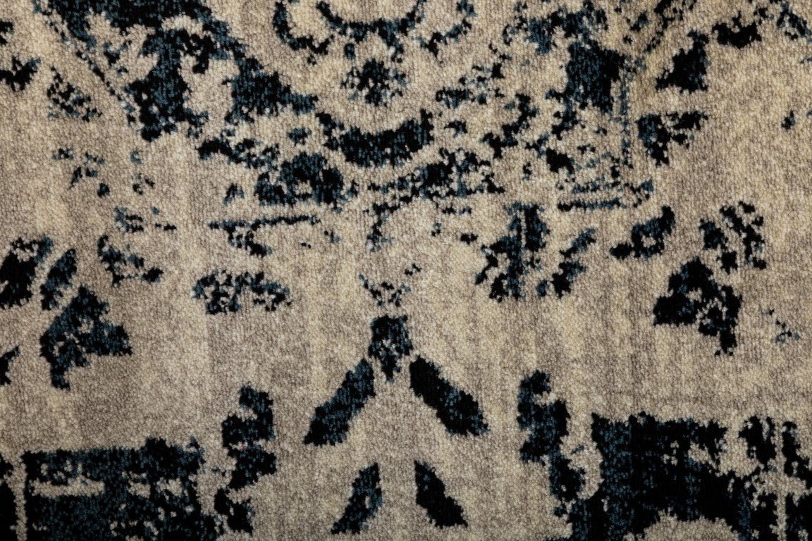 Raffia carpet 1805 Black.