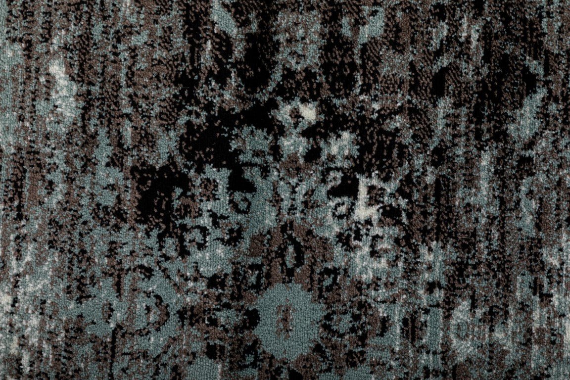 Raffia Multi-purpose Rug 7444 Black.
