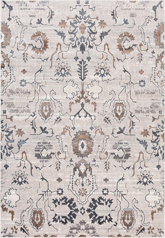 Salona quality transitional rug 5561 Y Bone colour.