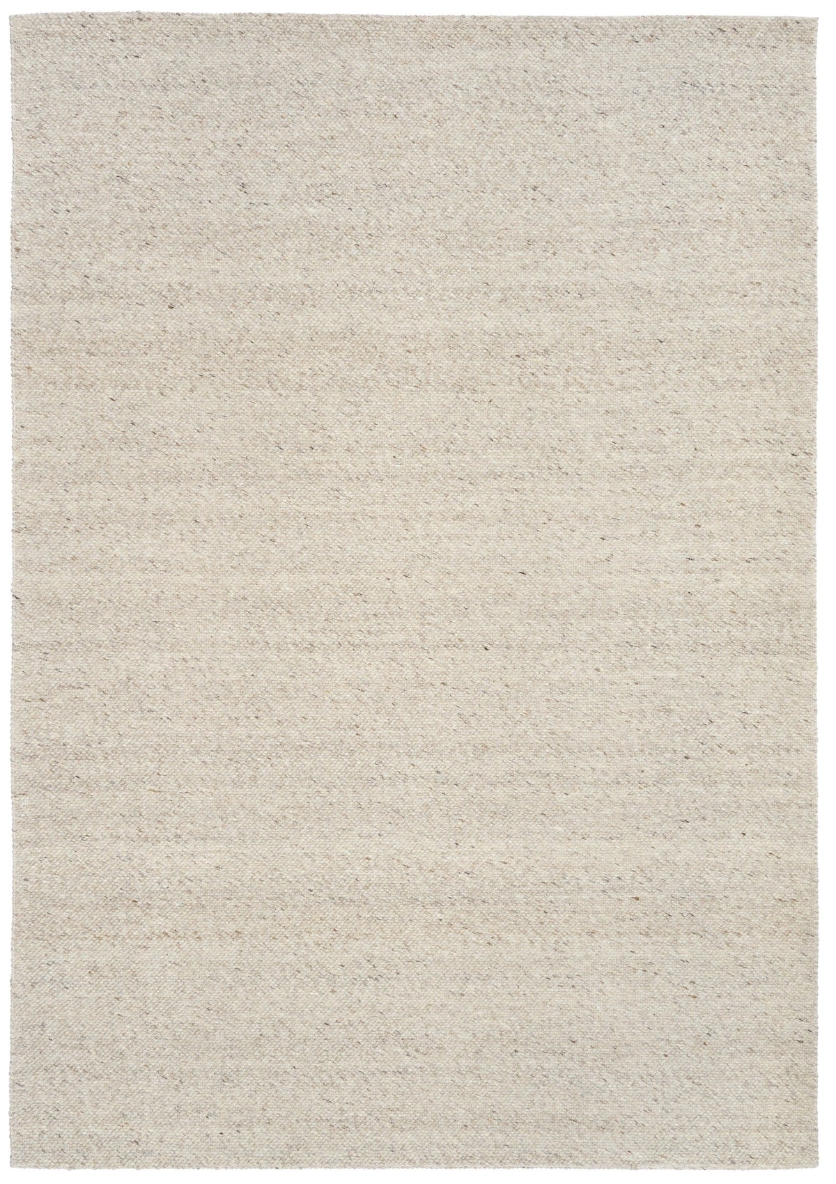 Savoy beige area rug, flat rectangular rug with even light beige tone