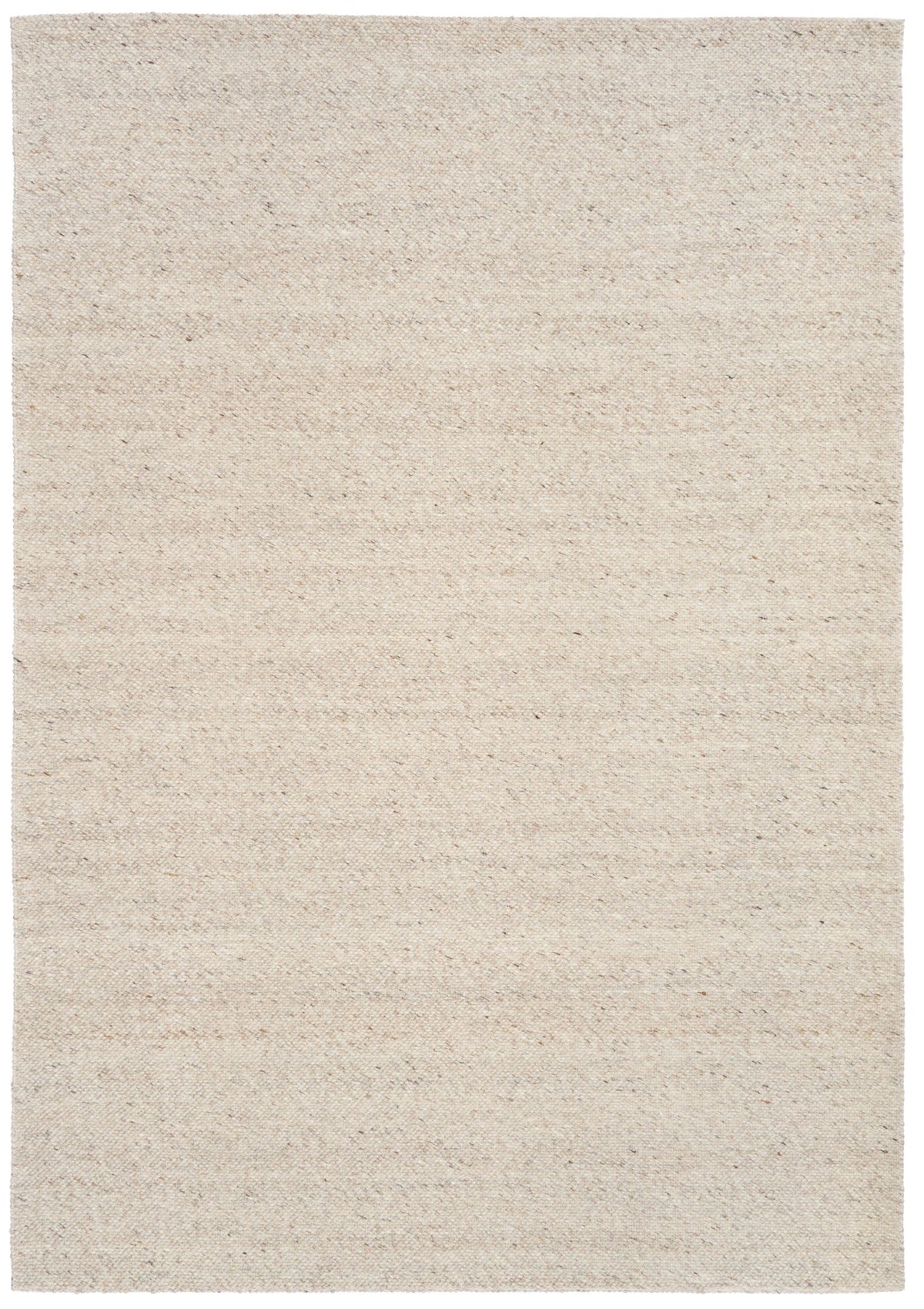 Savoy beige area rug, flat rectangle, light beige with subtle speckled texture