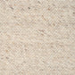 Savoy beige area rug close-up of woven texture in light beige