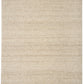 SAVOY BROWN beige rug rectangle, uniform texture with neat stitched finish