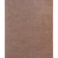 Taupe shaggy sherpa rug with dense textured pile, square edge-to-edge view