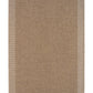 Solara 49092 Natural rug, beige woven surface and finished edge