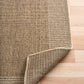 Solara 49092 Natural polypropylene rug showing its neutral woven design