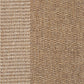 Solara 49092 Natural rectangular rug with understated woven pattern