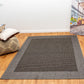 Suva rug runner rubber baked Black Grey 17/212.