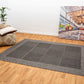 Suva Black Grey rug 22/212 hall runner.