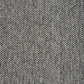 Grey woven area rug with tight textured pattern