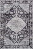 Wash Me Transitional Printed Machine Washable Rugs 31552 12 Grey.