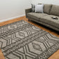 Anita Wool modern Rug Charcoal 10205.