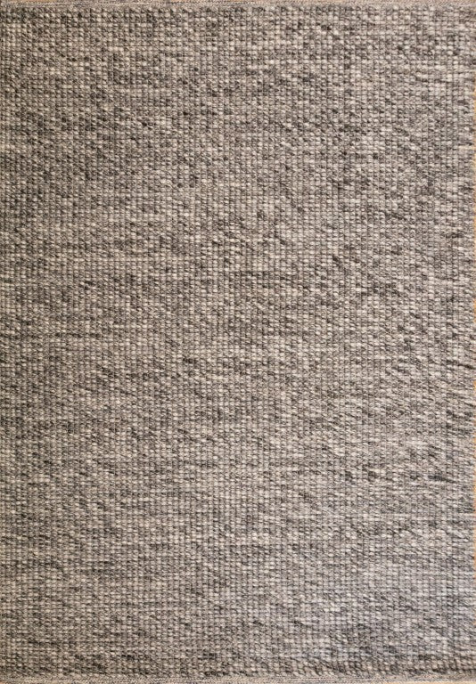 Dasha  wool Rug Dark Grey.