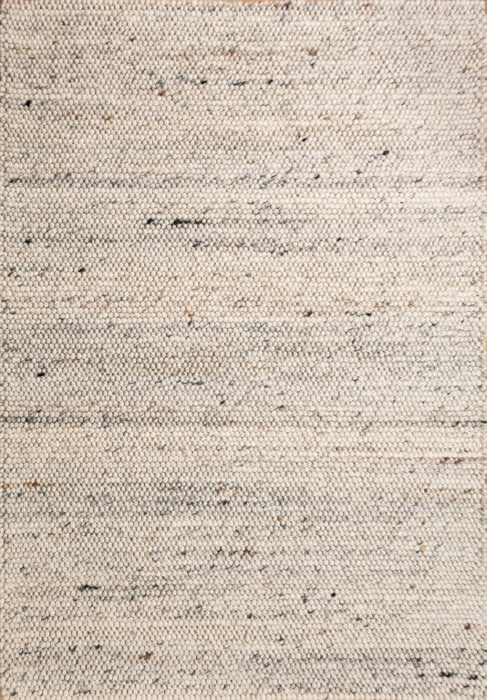 Oslo Thick Luxury Wool Carpet Rug Greyology 3562.